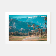 Palm Desert Landscape Color Poster