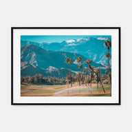 Palm Desert Landscape Color Poster