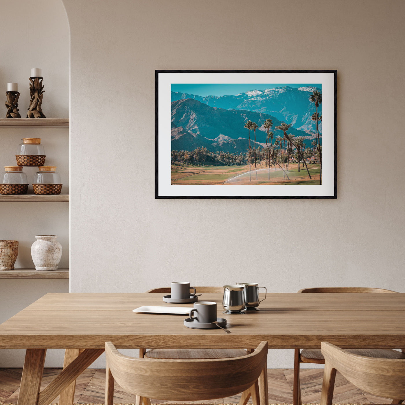 Palm Desert Landscape Color Poster