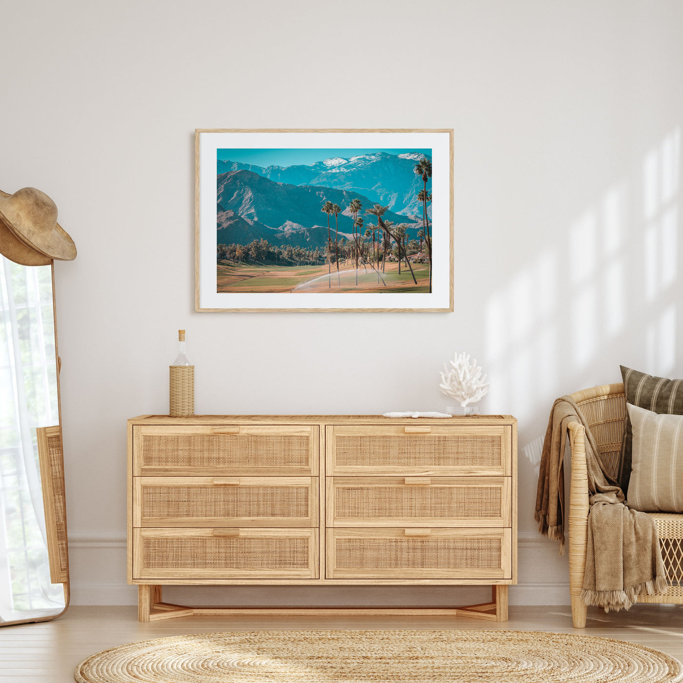 Palm Desert Landscape Color Poster