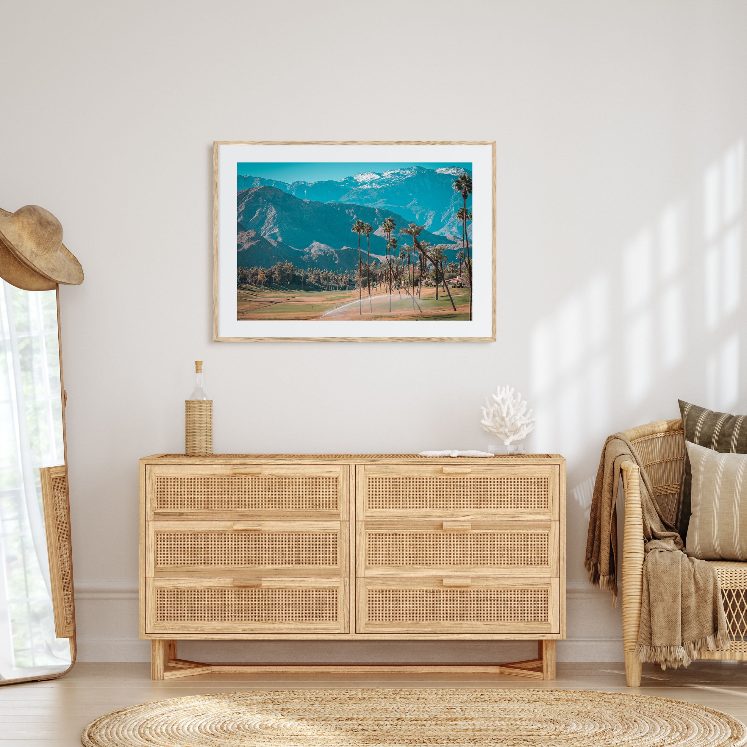 Palm Desert Landscape Color Poster