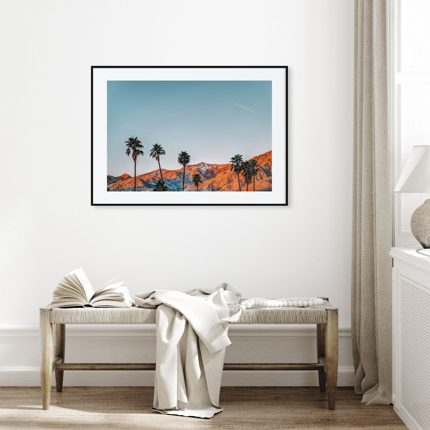 Palm Springs Landscape Color Poster