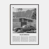 Palm Springs Travel B&W No 2 Poster