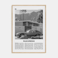Palm Springs Travel B&W No 2 Poster