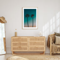 Palm Trees Photo Color No 11 Poster