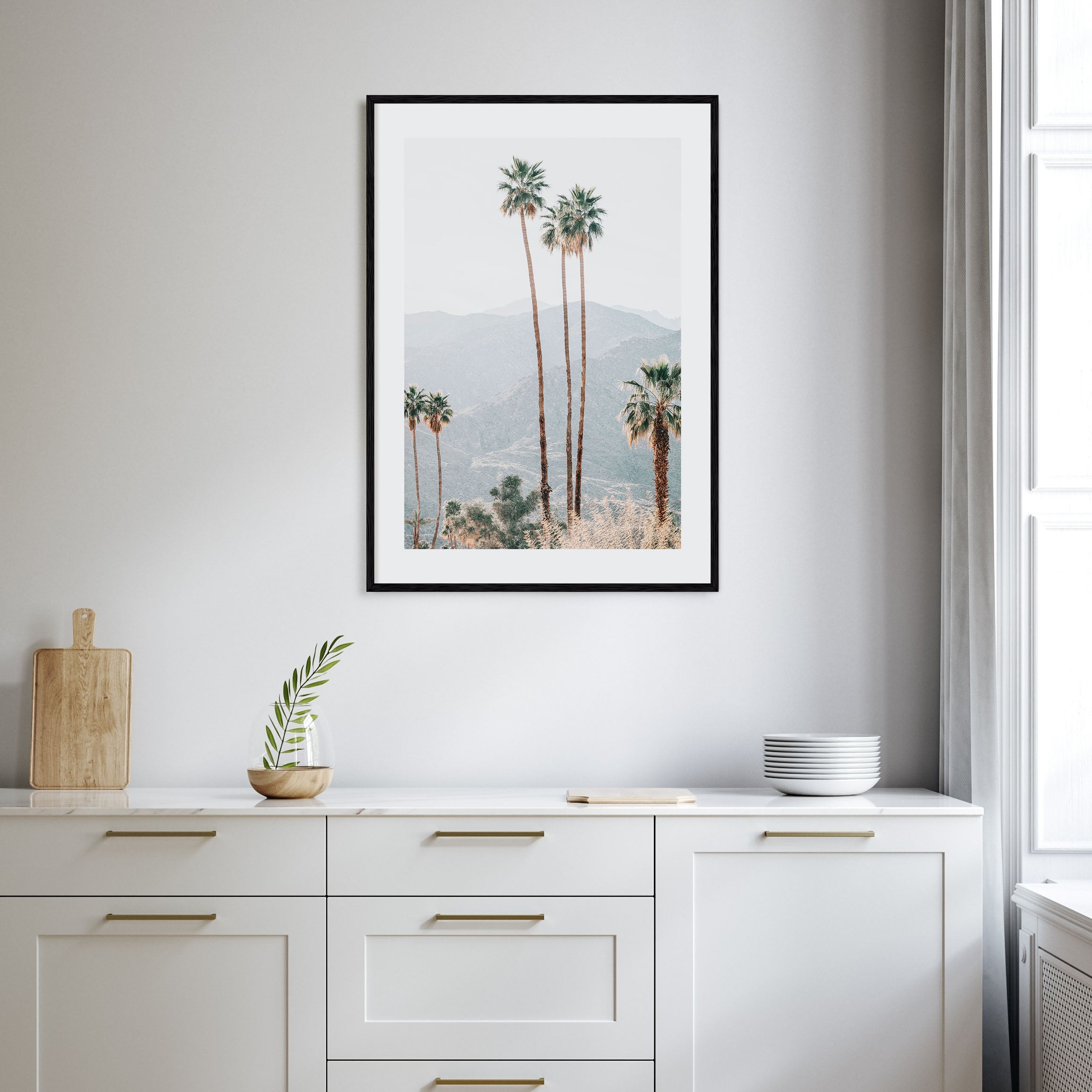 Palm Trees Photo Color No 4 Poster