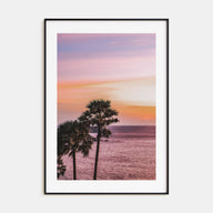 Palm Trees Photo Color No 5 Poster