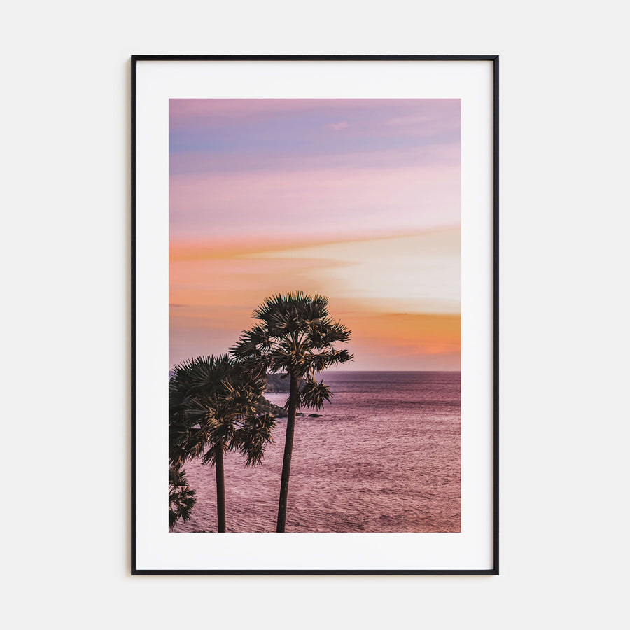 Palm Trees Photo Color No 5 Poster