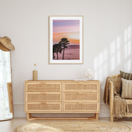 Palm Trees Photo Color No 5 Poster