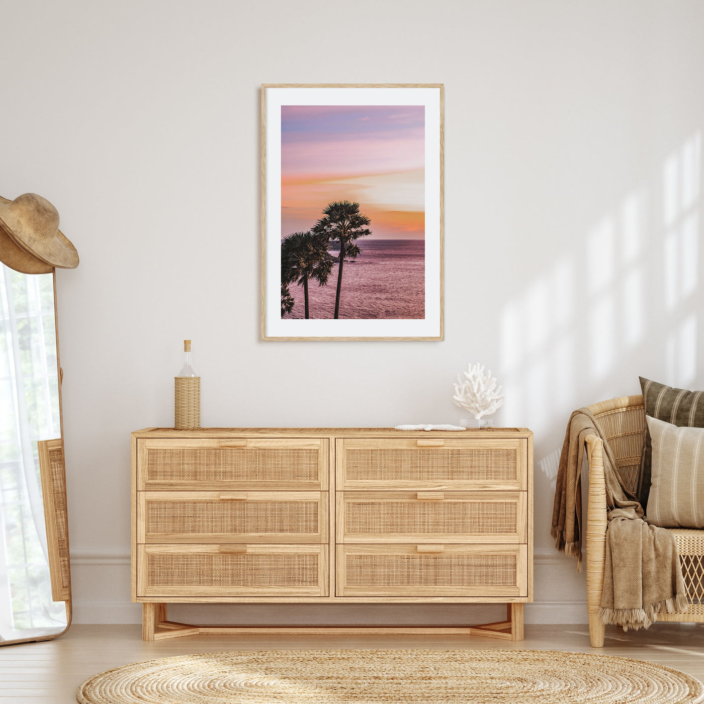 Palm Trees Photo Color No 5 Poster