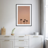 Palm Trees Photo Color No 6 Poster