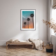 Palm Trees Photo Color No 9 Poster