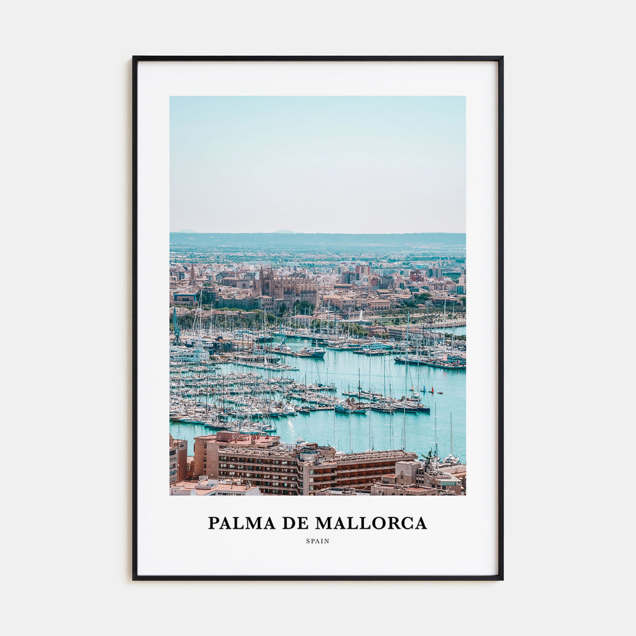 Palma de Mallorca Portrait Color Poster