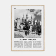 Palma de Mallorca Travel B&W No 2 Poster