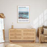 Palma de Mallorca Travel Color Poster
