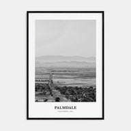 Palmdale Portrait B&W Poster