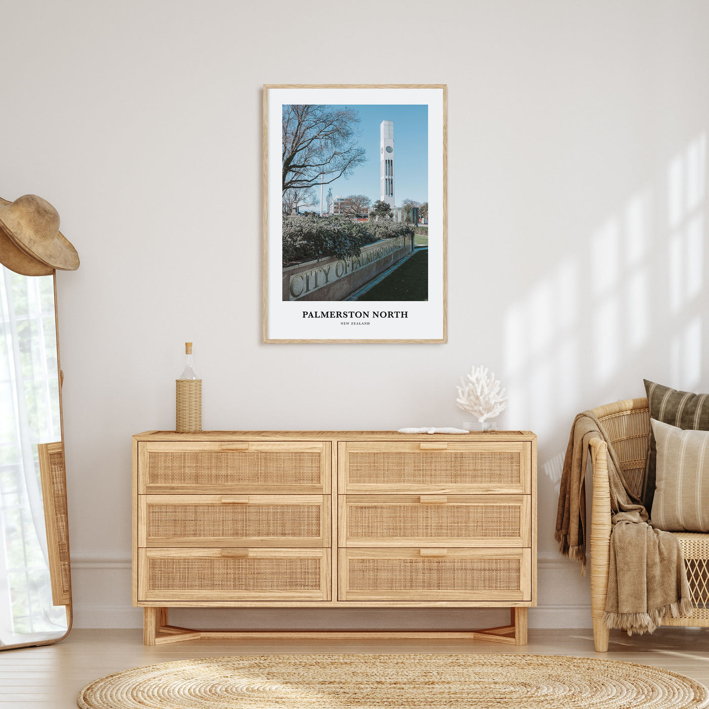 Palmerston North Portrait Color Poster