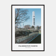 Palmerston North Portrait Color Poster