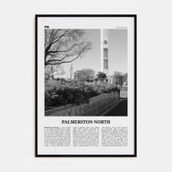 Palmerston North Travel B&W Poster