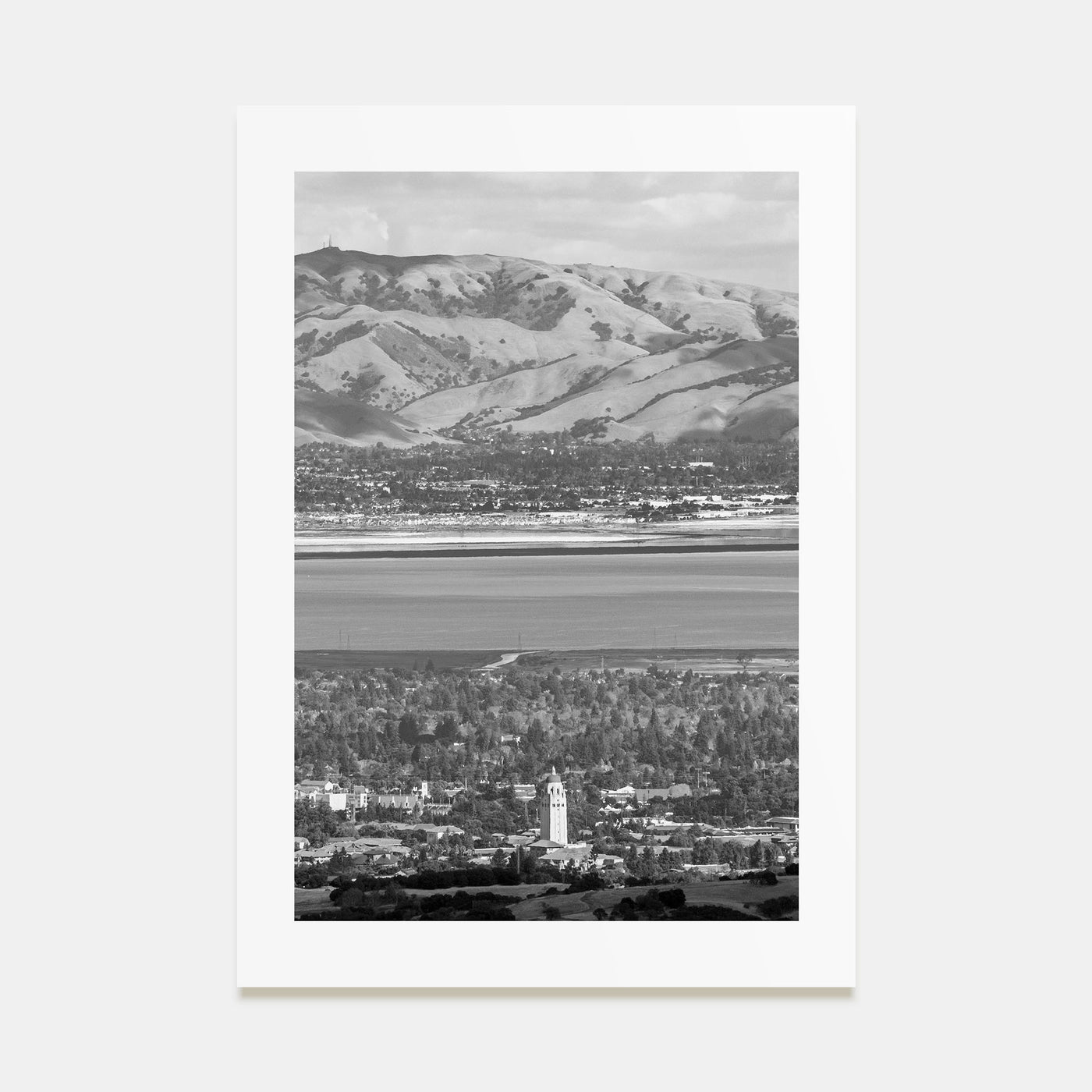 Palo Alto Photo B&W Poster