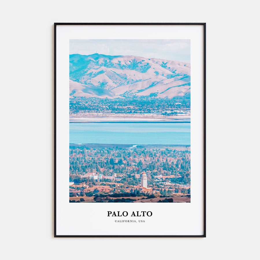 Palo Alto Portrait Color Poster