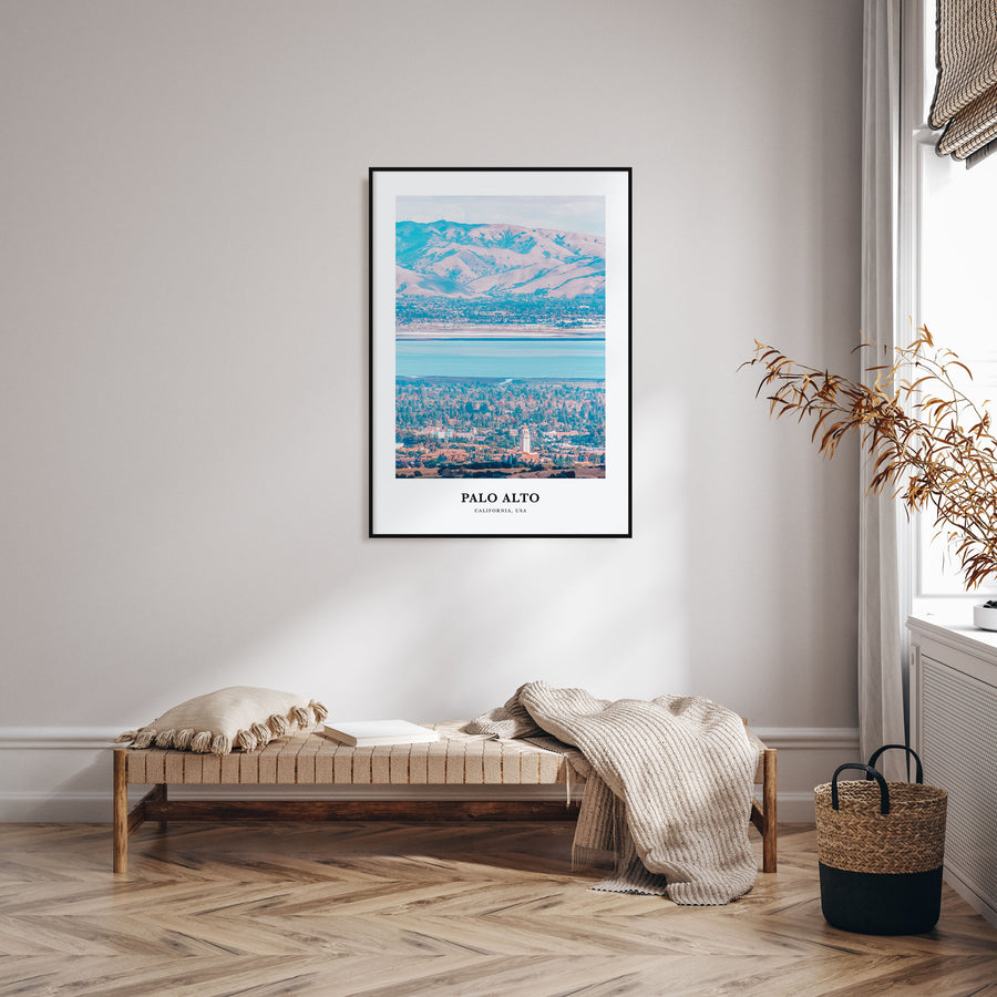 Palo Alto Portrait Color Poster