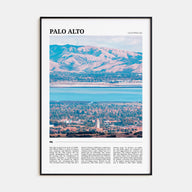 Palo Alto Travel Color Poster