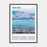 Palo Alto Travel Color Poster