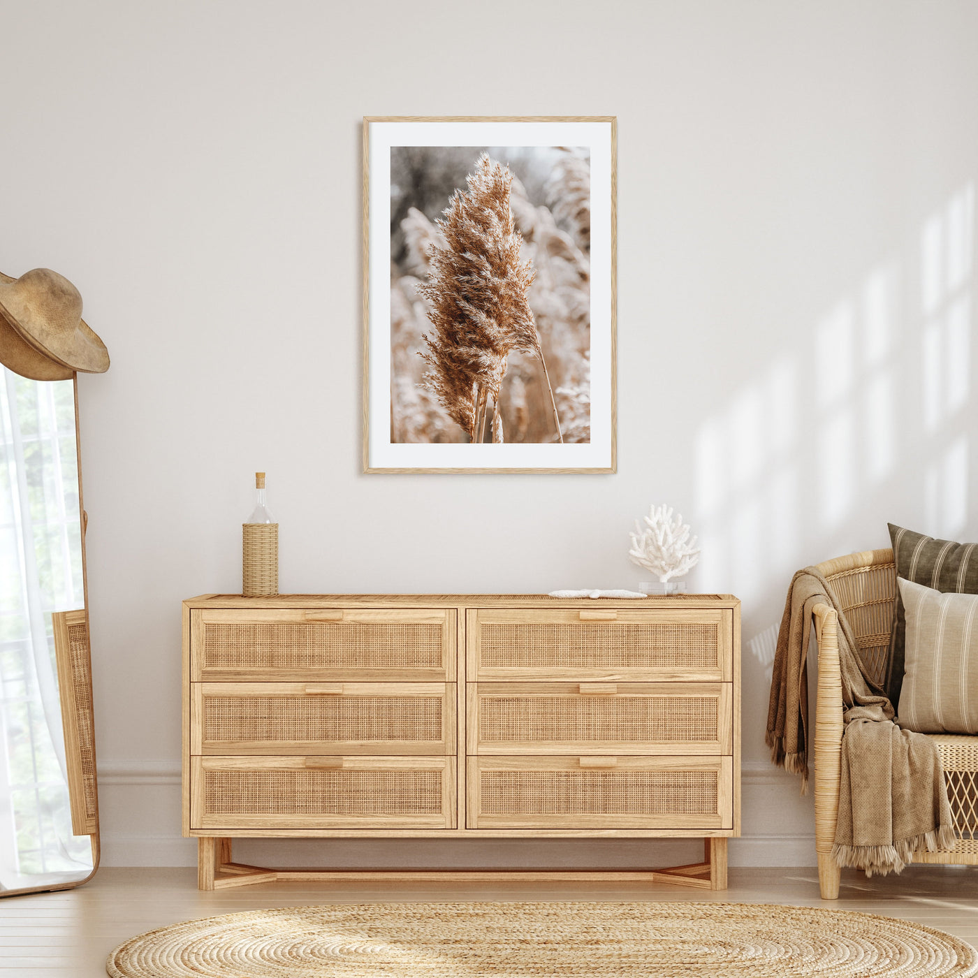 Pampas Grass Photo Color No 1 Poster