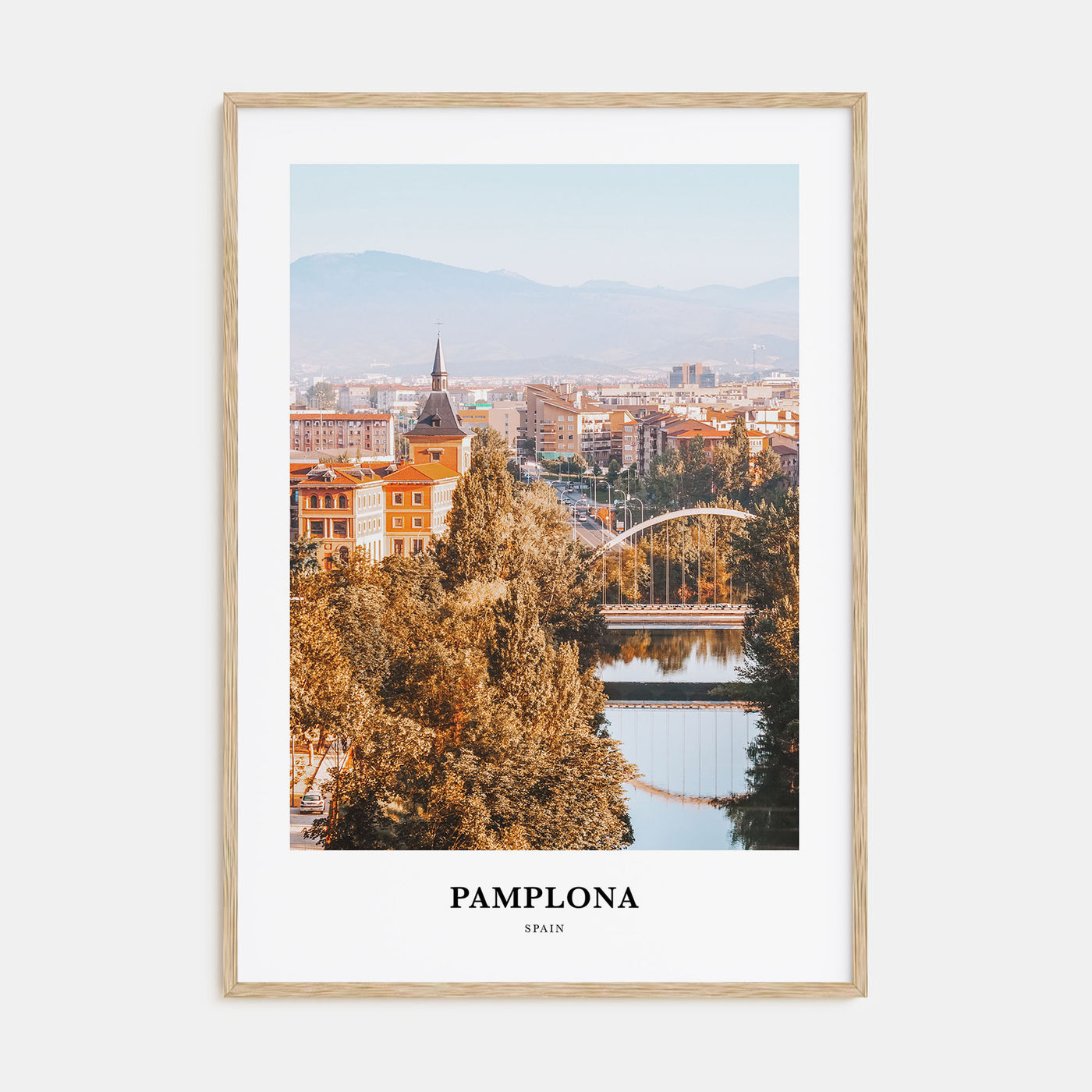 Pamplona Portrait Color Poster