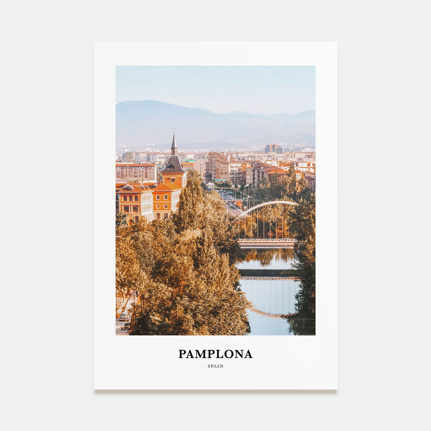 Pamplona Portrait Color Poster