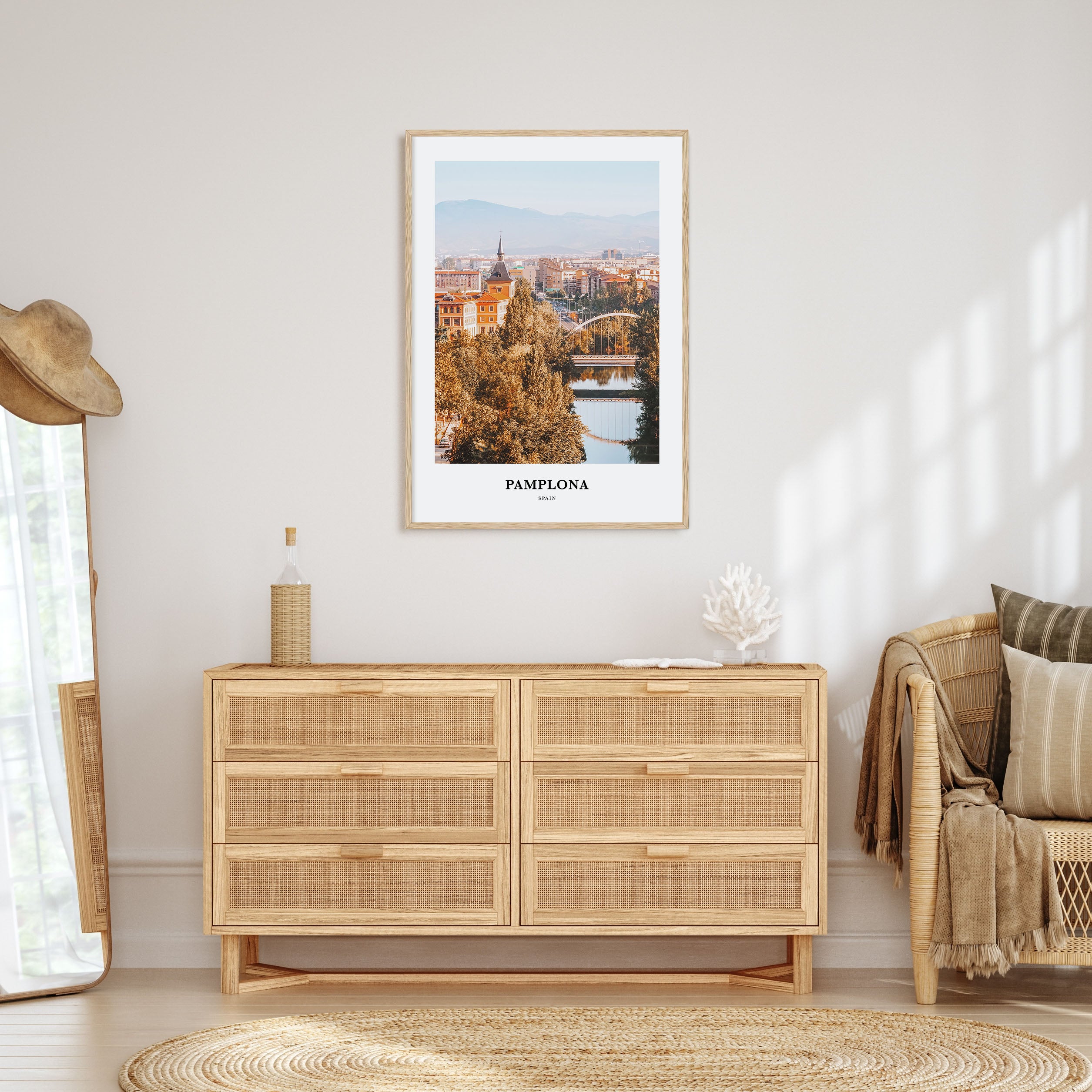 Pamplona Portrait Color Poster