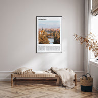 Pamplona Travel Color Poster