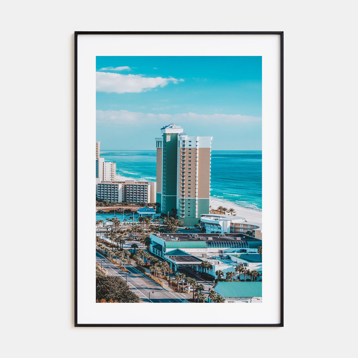 Panama City, Florida Photo Color Poster