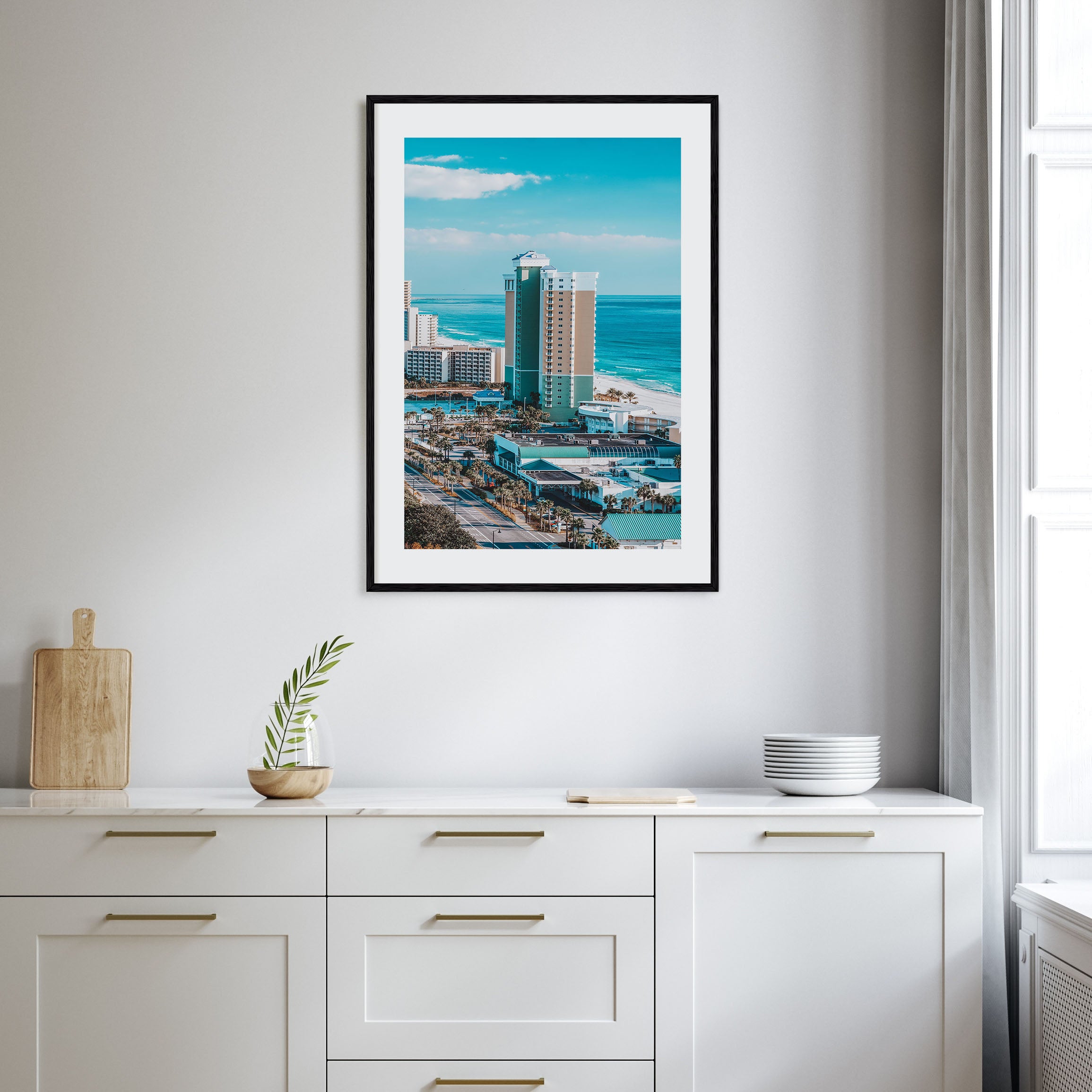 Panama City, Florida Photo Color Poster