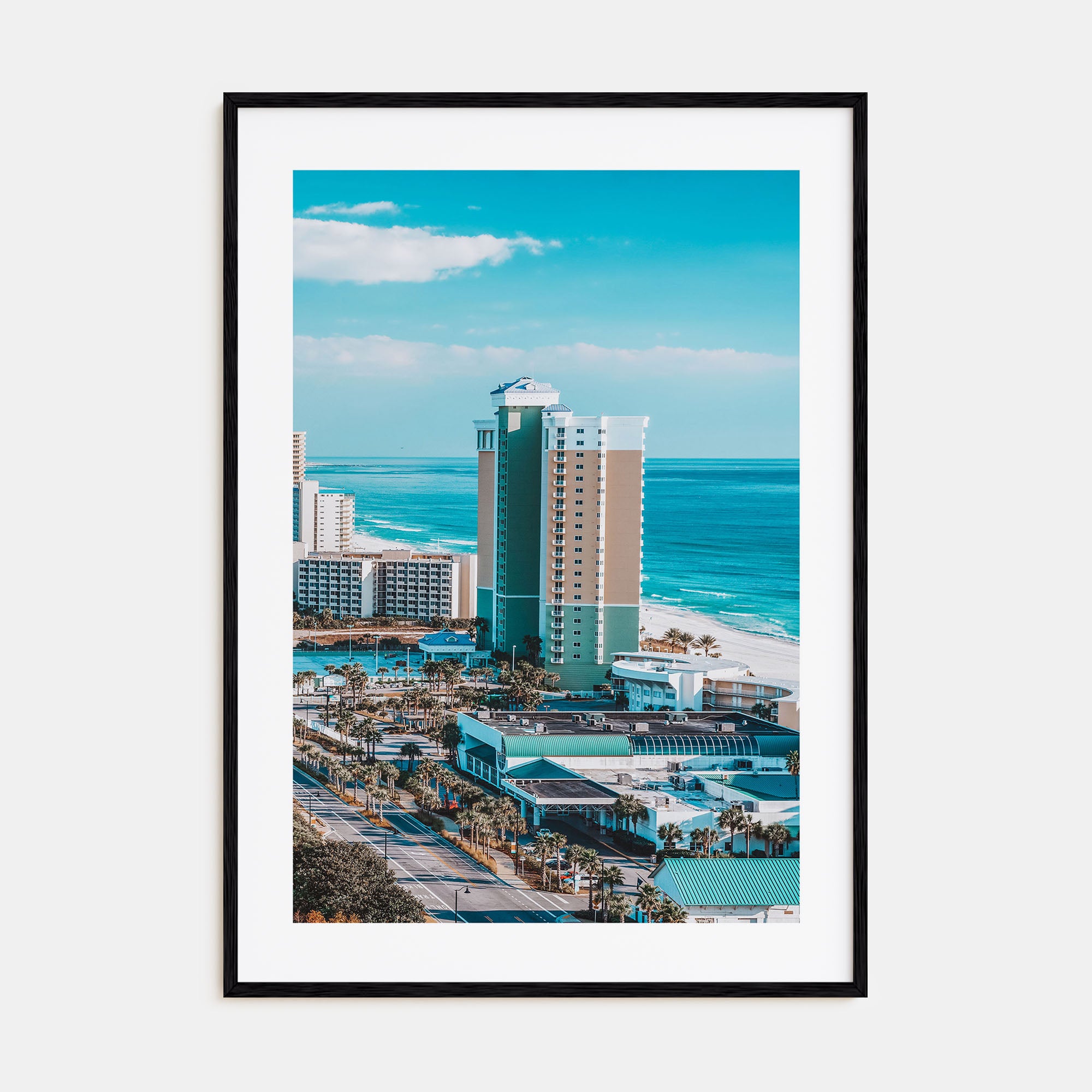 Panama City, Florida Photo Color Poster