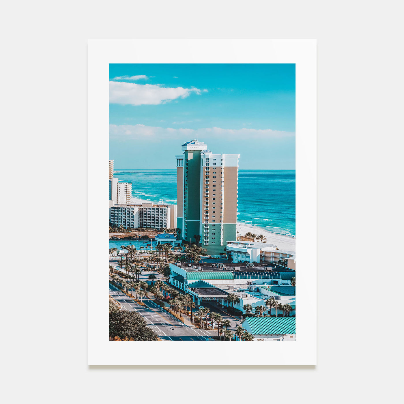 Panama City, Florida Photo Color Poster
