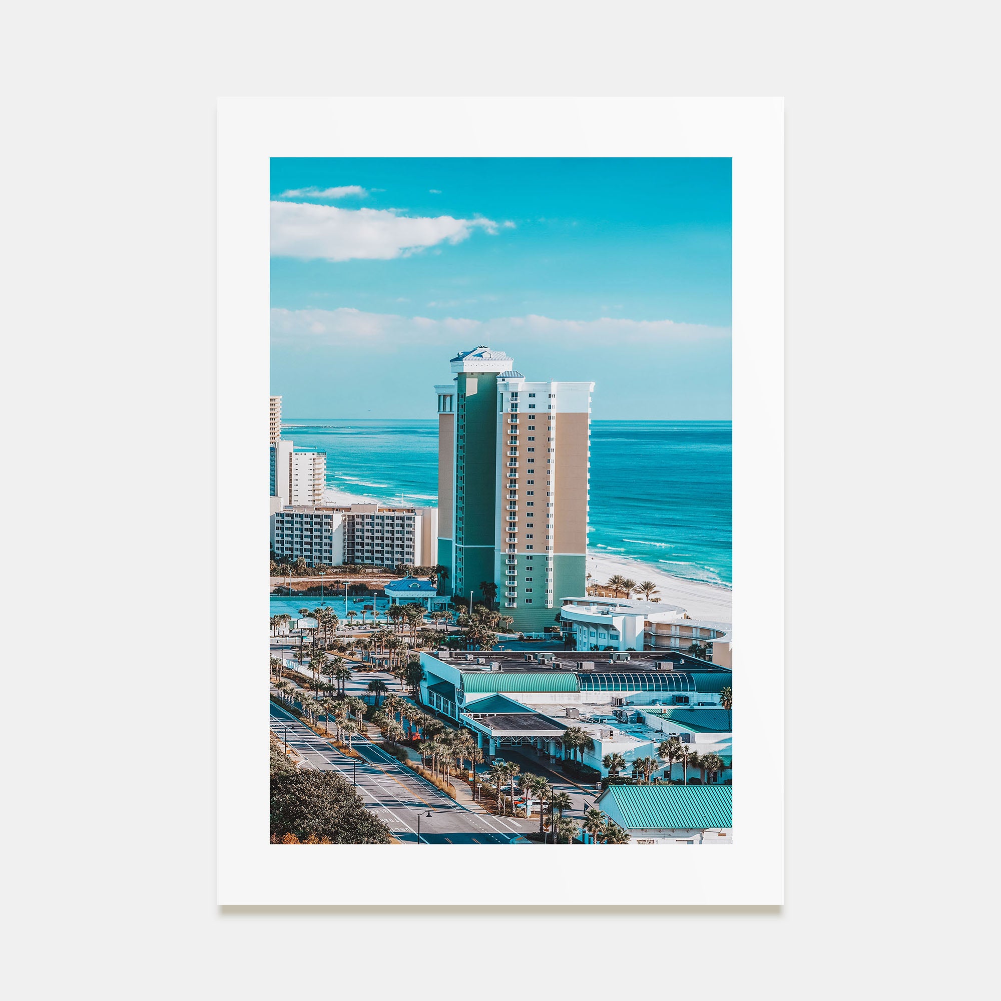 Panama City, Florida Photo Color Poster