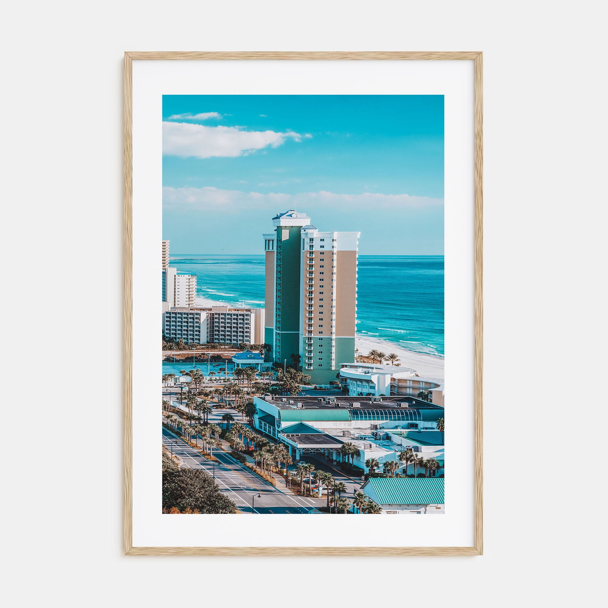 Panama City, Florida Photo Color Poster