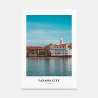 Panama City, Panama Portrait Color No 2 Poster