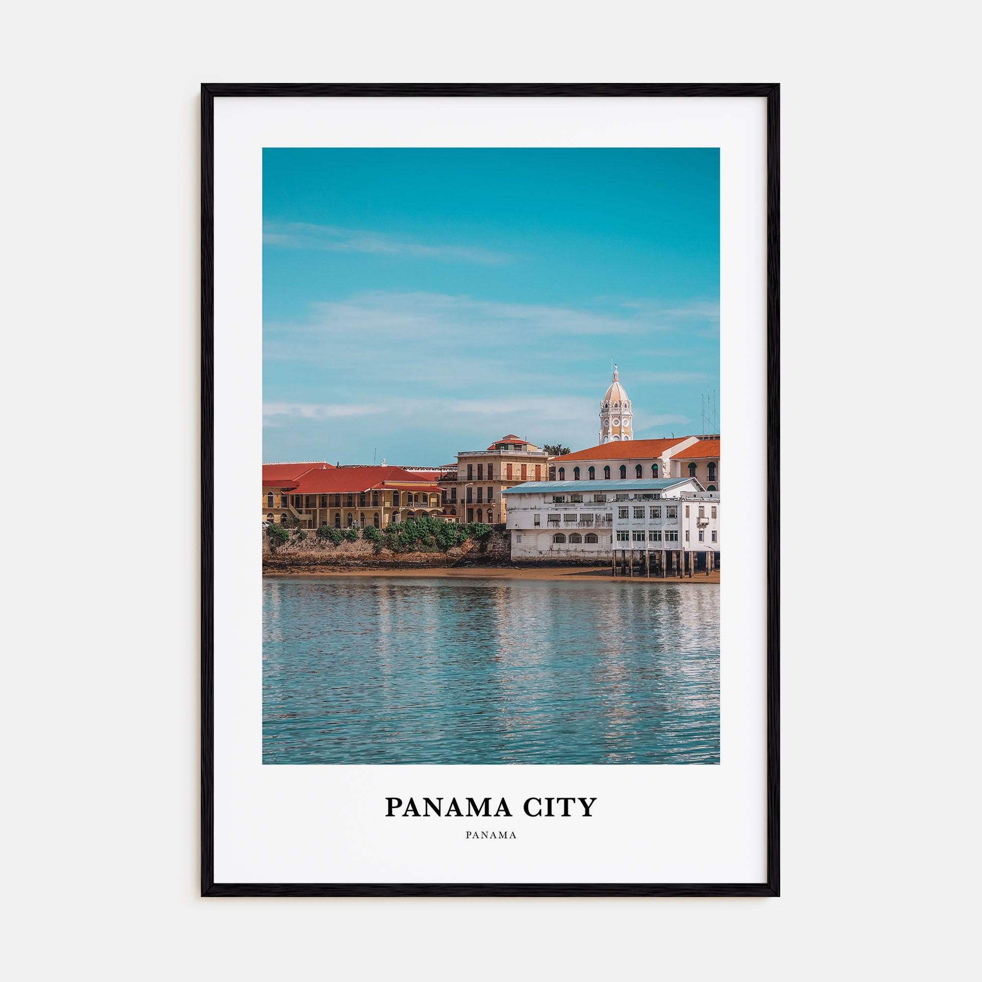 Panama City, Panama Portrait Color No 2 Poster