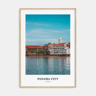 Panama City, Panama Portrait Color No 2 Poster