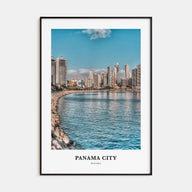 Panama City, Panama Portrait Color No 3 Poster