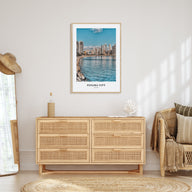 Panama City, Panama Portrait Color No 3 Poster