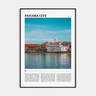 Panama City, Panama Travel Color No 2 Poster