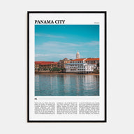 Panama City, Panama Travel Color No 2 Poster