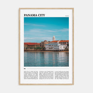 Panama City, Panama Travel Color No 2 Poster