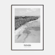 Panama Portrait B&W No 5 Poster