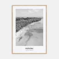 Panama Portrait B&W No 5 Poster