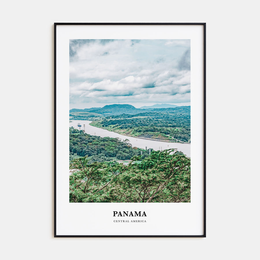 Panama Portrait Color Poster